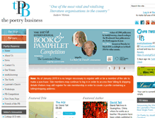 Tablet Screenshot of poetrybusiness.co.uk